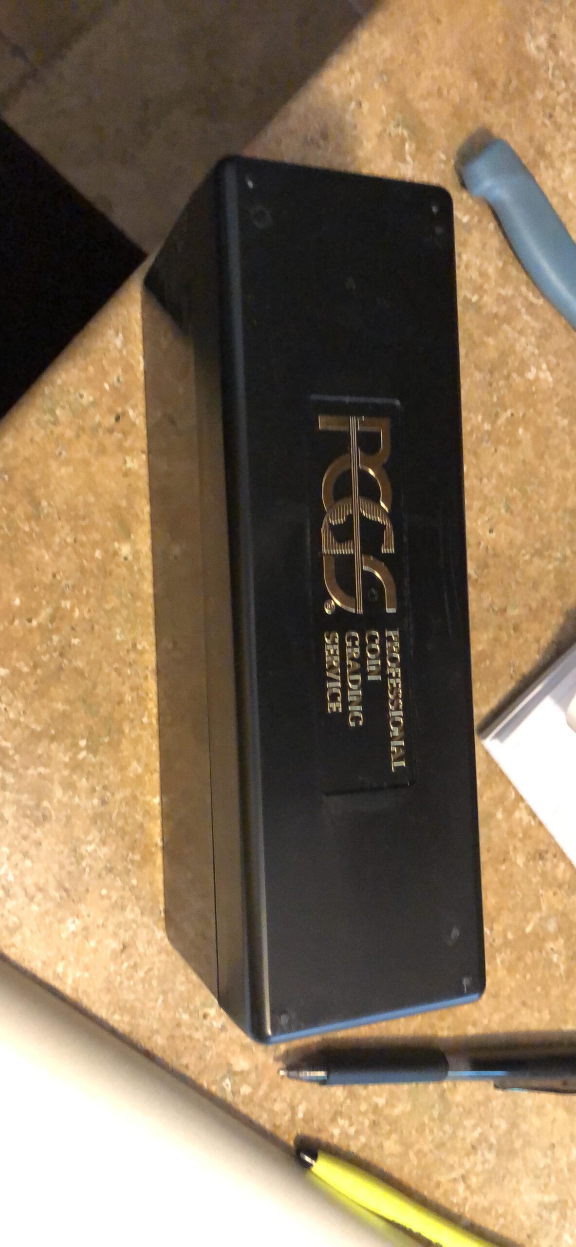 PCGS Plastic Storage Box for 20 Slab Coin Holders Black customer photo 2