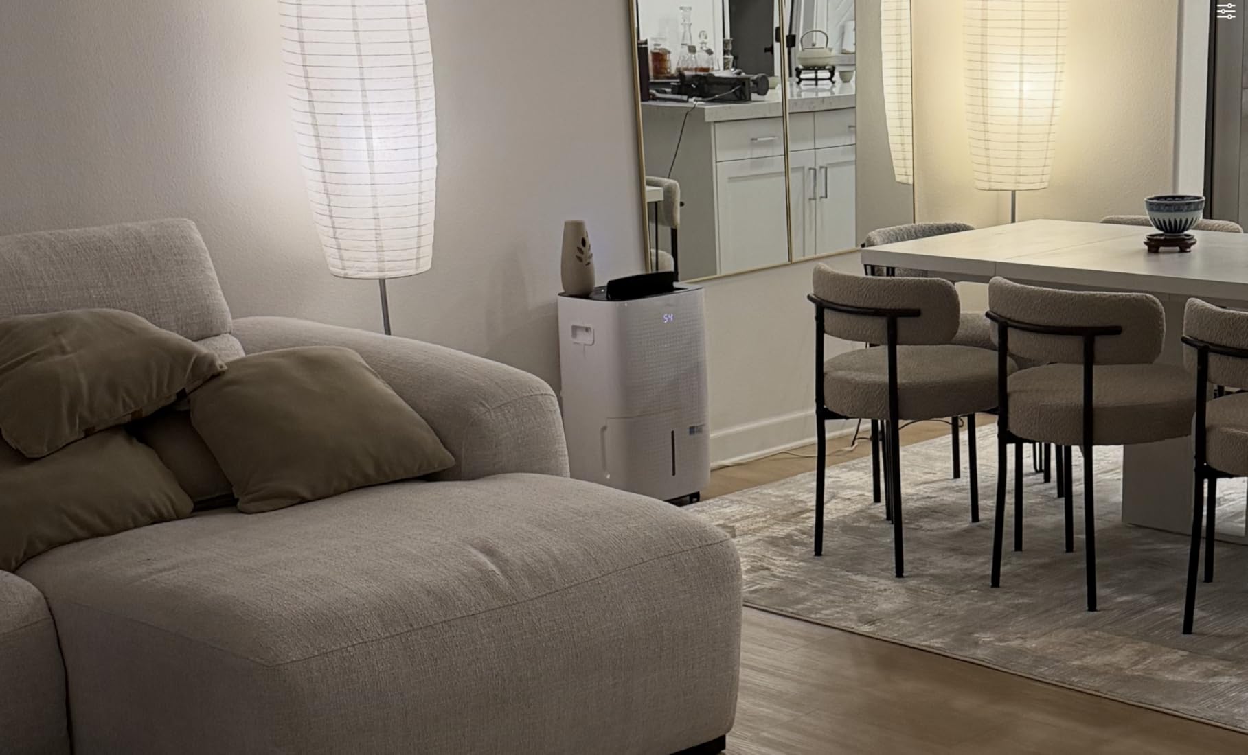 Waykar 34 Pints Energy Star Dehumidifier for Spaces up to 2,000 Sq. Ft at Home, in Basements and Large Rooms with Drain Hose and 0.66 Gallons Water Tank customer photo 1