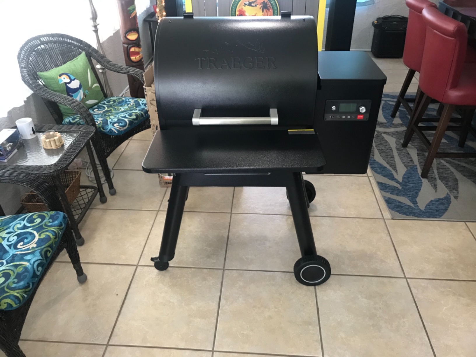 Traeger Grills Ironwood 650 Electric Wood Pellet Grill and Smoker, Black, 650 Square Inches Cook Area, 500 Degree Max Temperature, Meat Probe, 6 in 1 BBQ Grill with WiFi and App Connectivity customer photo 2