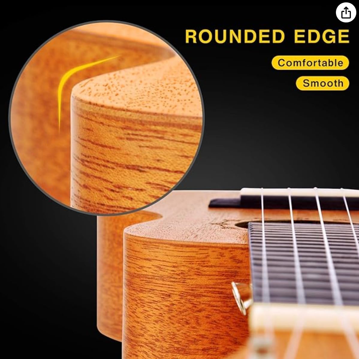 EASTROCK Tenor Ukulele Mahogany Beginner 26 inch Ukelele Big Package Kit. Ukulele Ukalalee Suitable for adults, Beginners. (26-Mahogany) customer photo 1