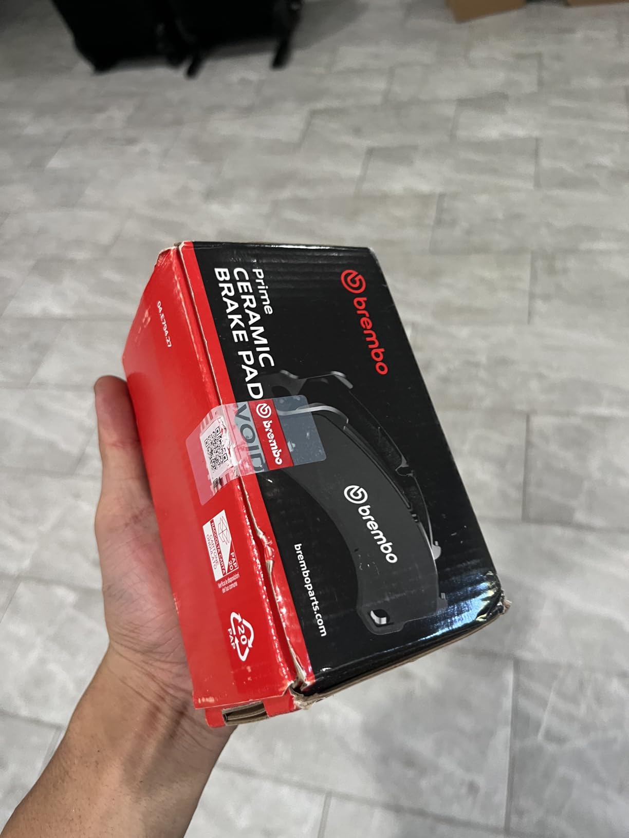 Brembo P59079N Premium Ceramic Front Disc Brake Pad Set for Cadillac, Hyundai, Opel, Tesla, Vauxhall customer photo 2
