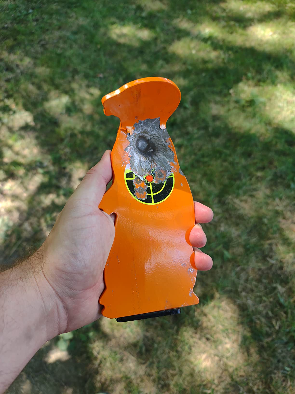 Highwild Resetting Target, Rated for .22 Rimfire - Large Size and 2.5 Inch Shooting Targets | Pop-Up Steel Prairie Dog customer photo 2