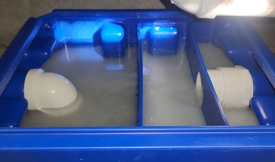 BESEDER Grease Trap plastic Interceptor 5 GPM (10 lb Capacity) Commercial Kitchen customer photo 2