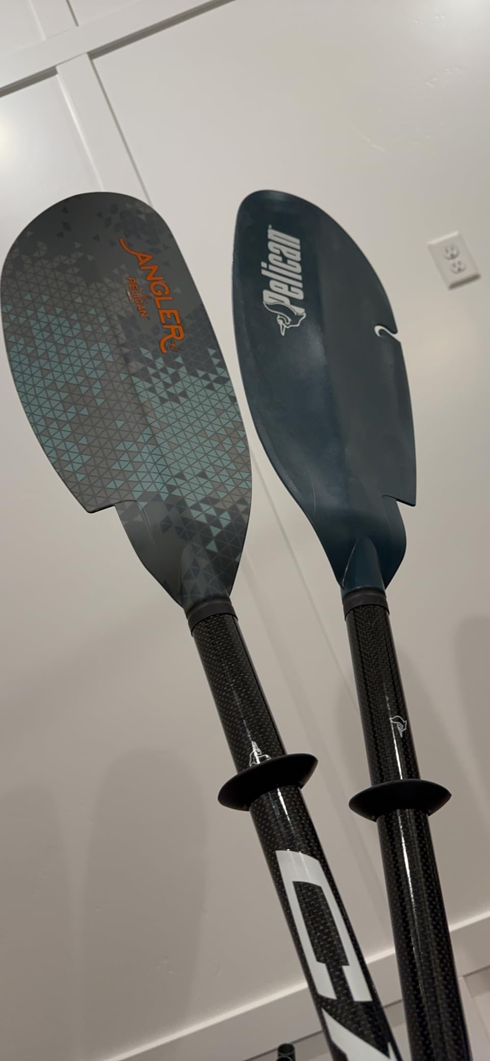 The Catch Kayak Paddle | Adjustable Fiberglass Shaft with Nylon Blades | Lightweight, Adjustable | Perfect for Kayak Fishing, 98.5 inch (250cm) - Arctic Blue - PS1973-00 customer photo 1