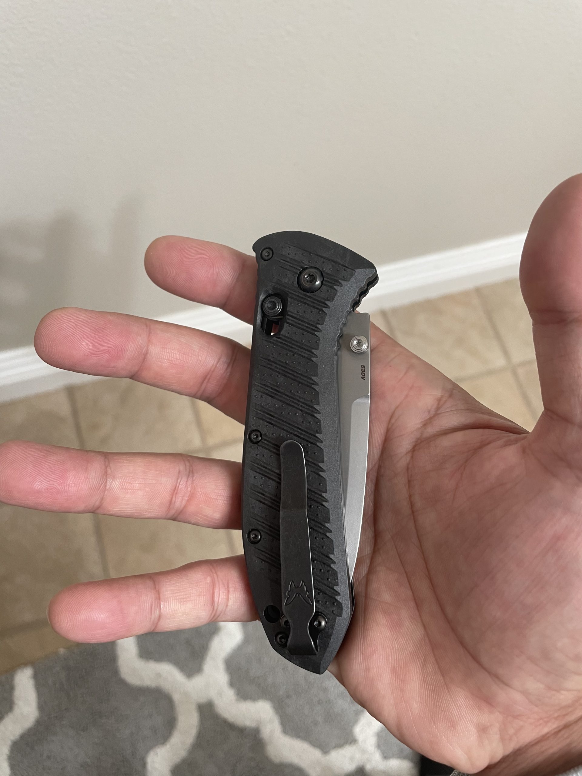 Benchmade Presidio II 570-1 Tactical Every Day Knife, Drop-Point Blade with Graphite Black CF Elite Handle customer photo 1