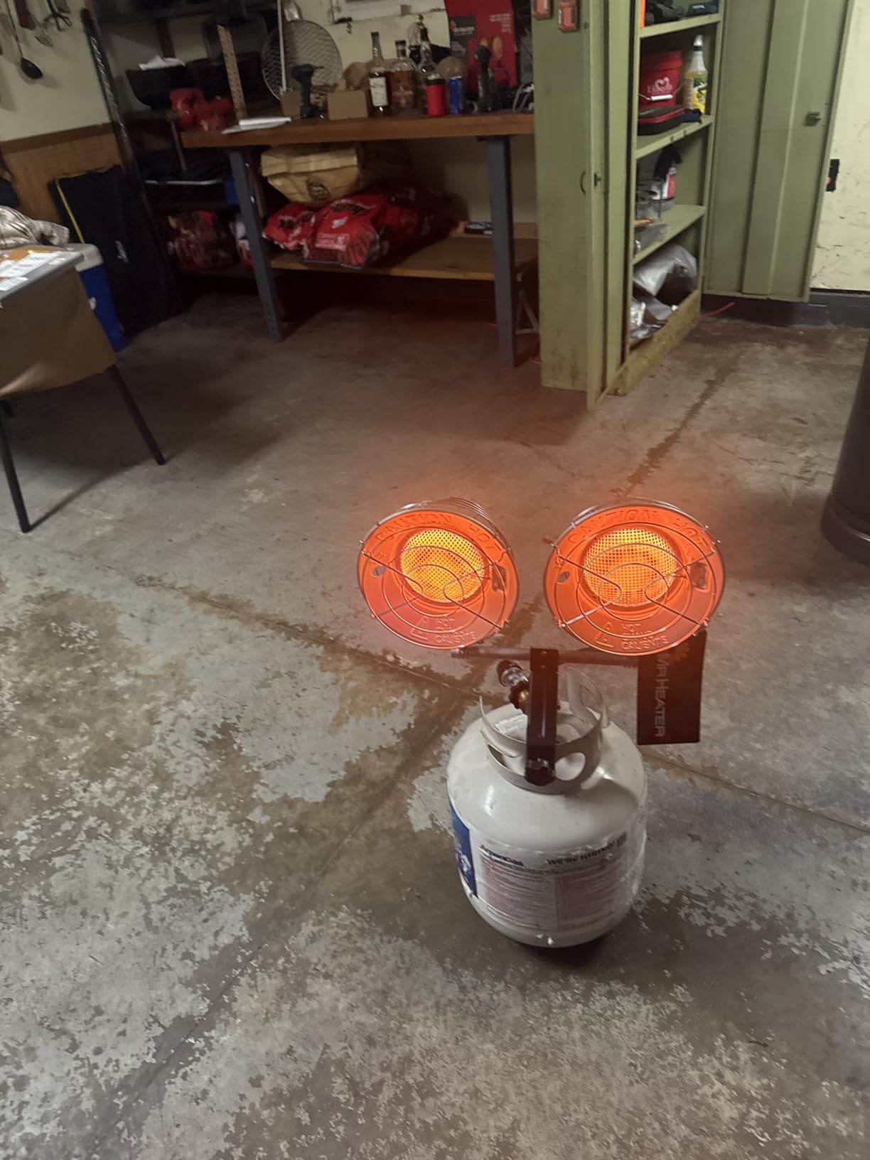 Mr. Heater MHS30T Double Tank Top Outdoor Propane Heater (F216600) customer photo 1