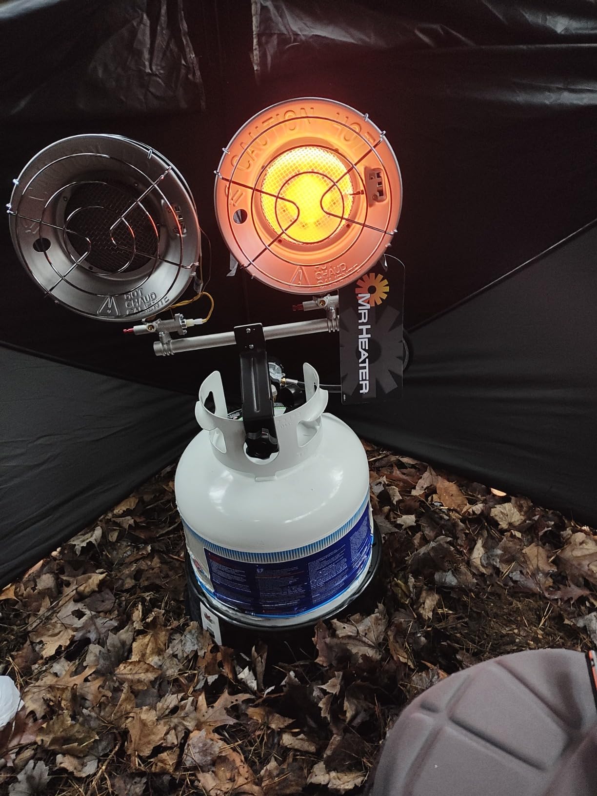 Mr. Heater MHS30T Double Tank Top Outdoor Propane Heater (F216600) customer photo 2