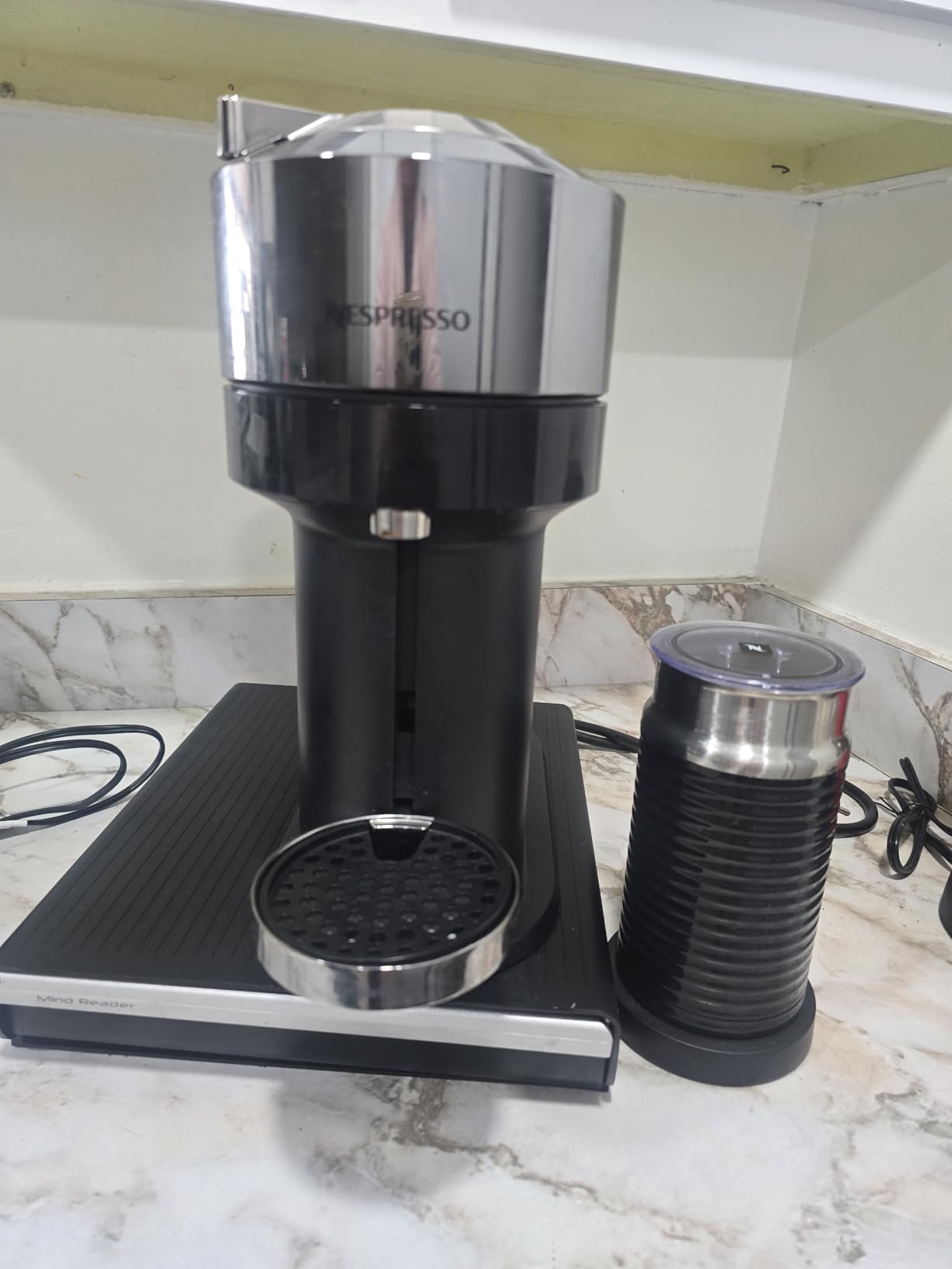 Vertuo Next Premium Coffee and Espresso Maker by Breville with Aeroccino Milk Frother customer photo 1