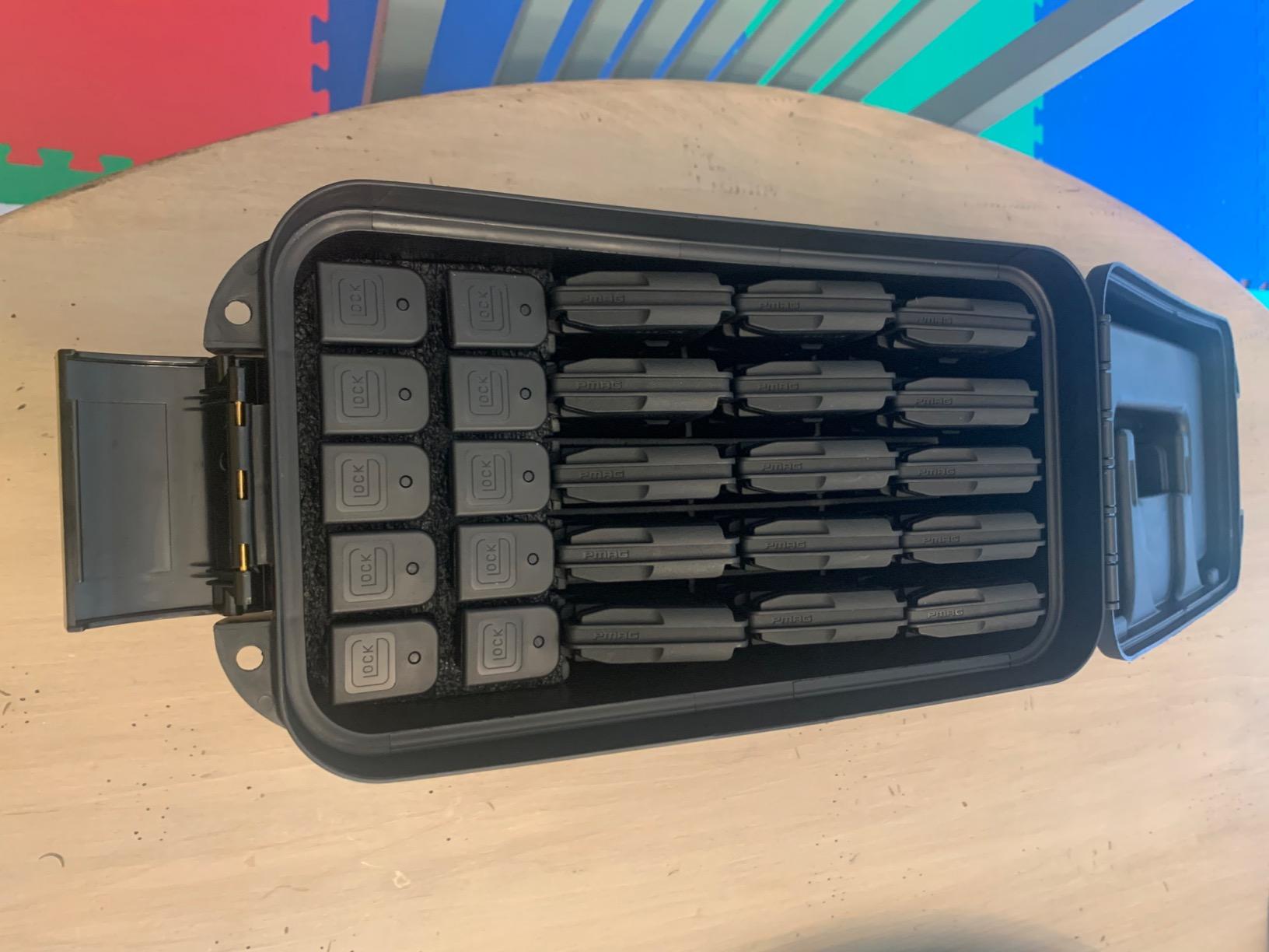 Magazine Storage Box for Rifle (5.56/.223) & Pistol (Double Stack & Single Stack) customer photo 1