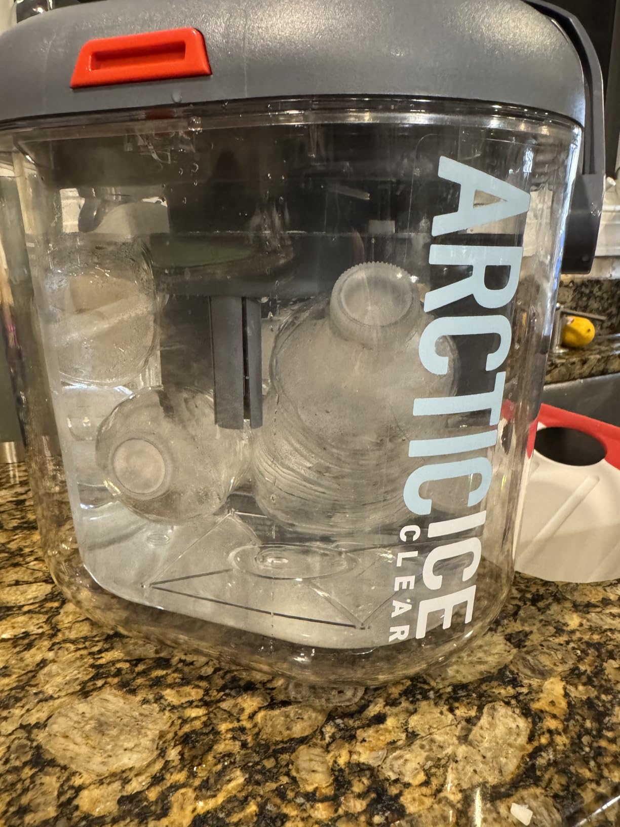 Circulating Cold Water Therapy Ice Machine Gen 2 by Arctic Ice Clear - for Knee, Elbow, Shoulder, Back Pain, Swelling, Sprains, Injuries (Arctic Ice Clear) (with Universal Pad) customer photo 2