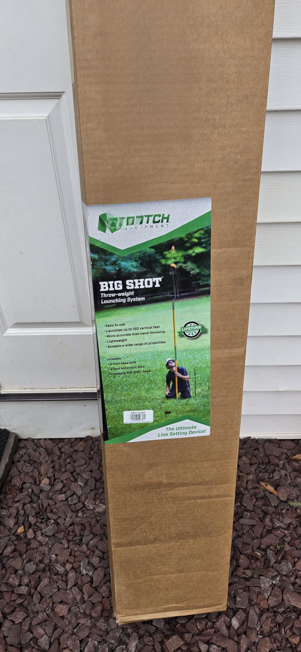 Notch Big Shot Kit with Trigger Kit Includes 2 x 4 ft. Fiberglass Poles, Big Shot Head & Midline Attachable Big Shot Trigger (Set1029D) customer photo 1
