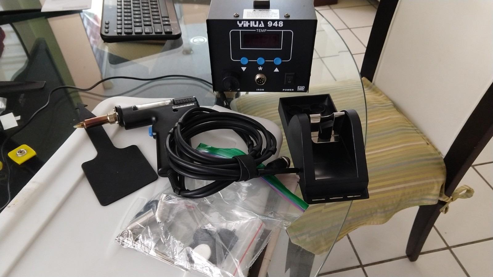 YIHUA 948 Standard Desoldering Station, 80W, with Auto Shutoff, Variable Precise Temperature (716°F ~ 896°F), ºC/°F display, Sleep Function and More customer photo 1