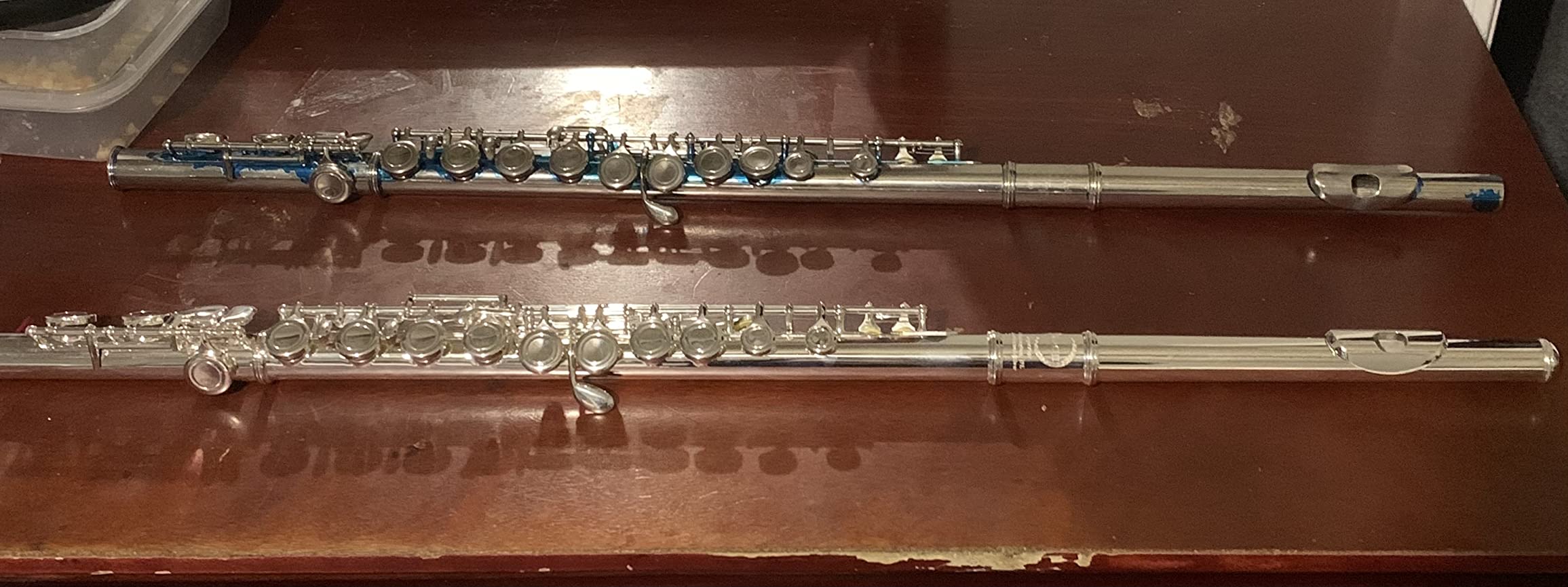 Herche Superior Flute M2 Upgraded! Professional Grade Musical Instruments for All Levels, Solid Nickel-Silver, Complete Set with Shoulder Carry Case, Cleaning Rod, Tenon Protectors, Service Plan customer photo 2