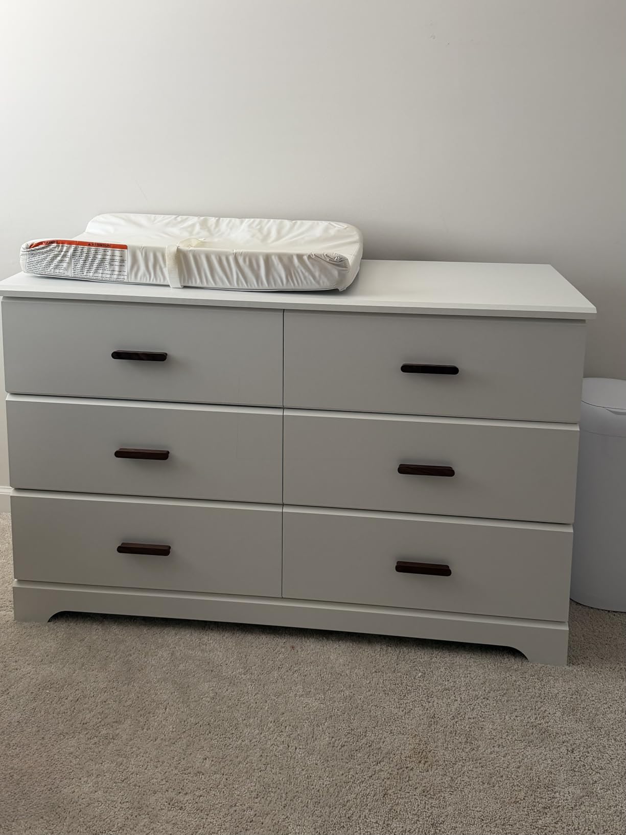 Storkcraft Brookside 2 Drawer Changing Table Dresser, White customer photo 2