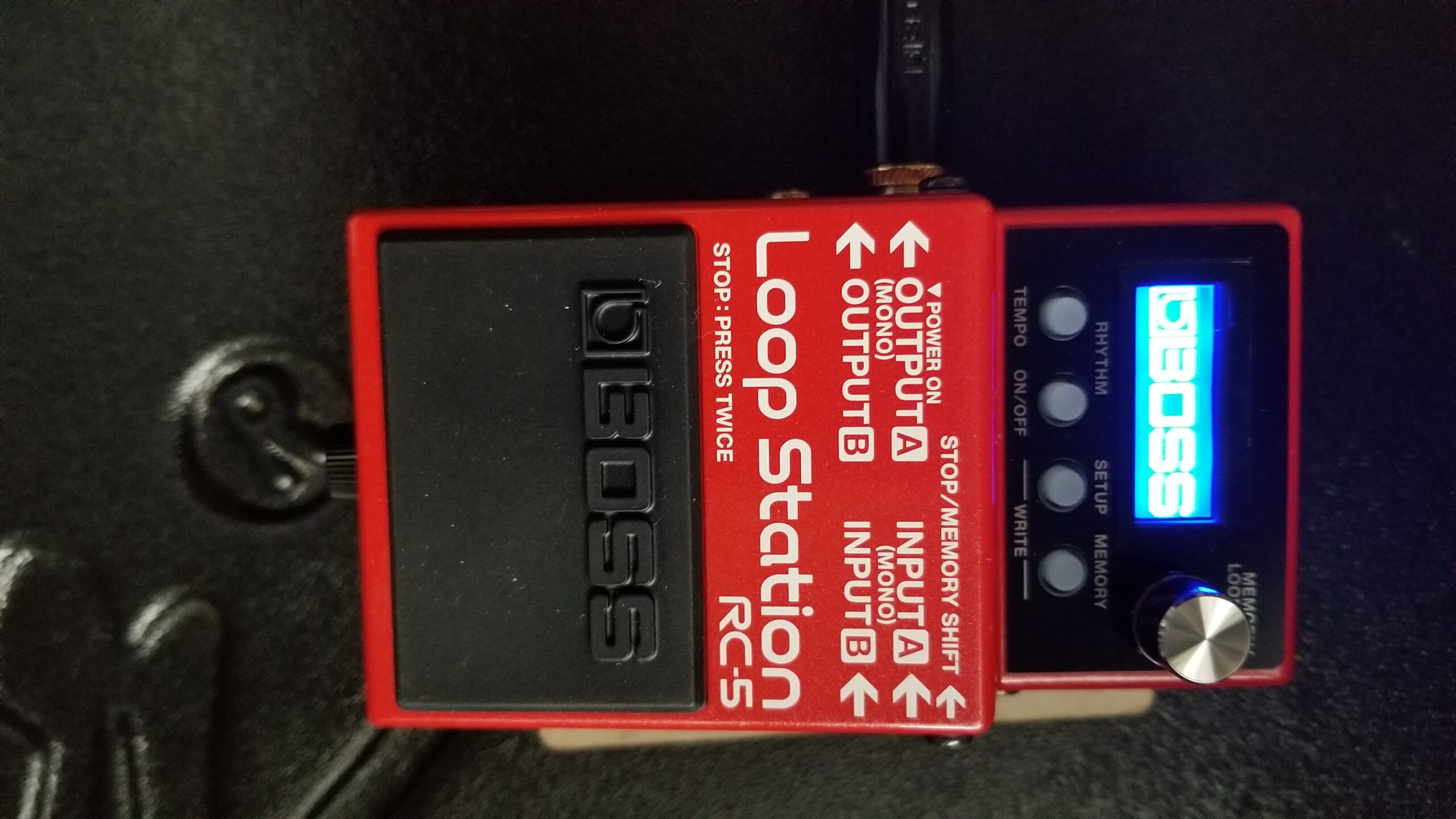 Boss RC-5 Loop Station Guitar Pedal customer photo 2