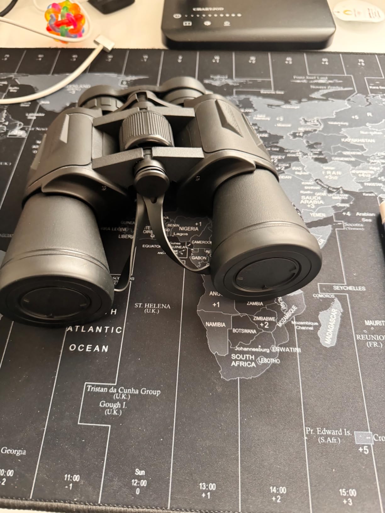 RONHAN Binoculars for Adults High Powered, Military HD Professional/Daily Waterproof 20x50 Binoculars for Bird Watching Travel Hunting Football Games Stargazing with Carrying Case & Strap customer photo 1