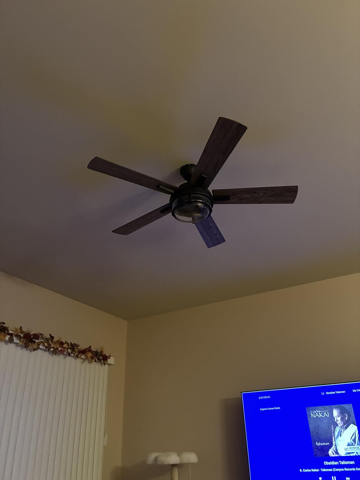 Prominence Home Freyr, 52 Inch Indoor Outdoor LED Ceiling Fan with Light, Remote Control, Dual Mounting Options, 5 Dual Finish Blades, Reversible Motor - 51484-01 (Textured Black) customer photo 2