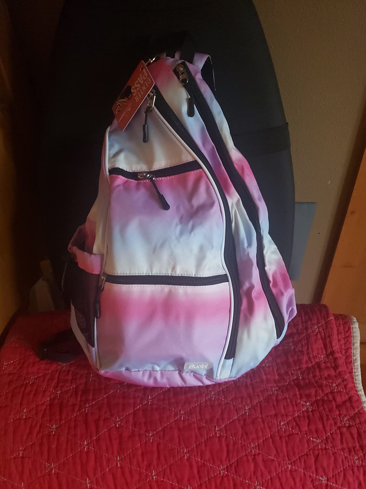 Sucipi Pickleball Bag - Men's & Women's Pickleball Backpack, Adjustable Sling Bag w/Fence Hook/Large Capacity/Safety Pocket customer photo 2