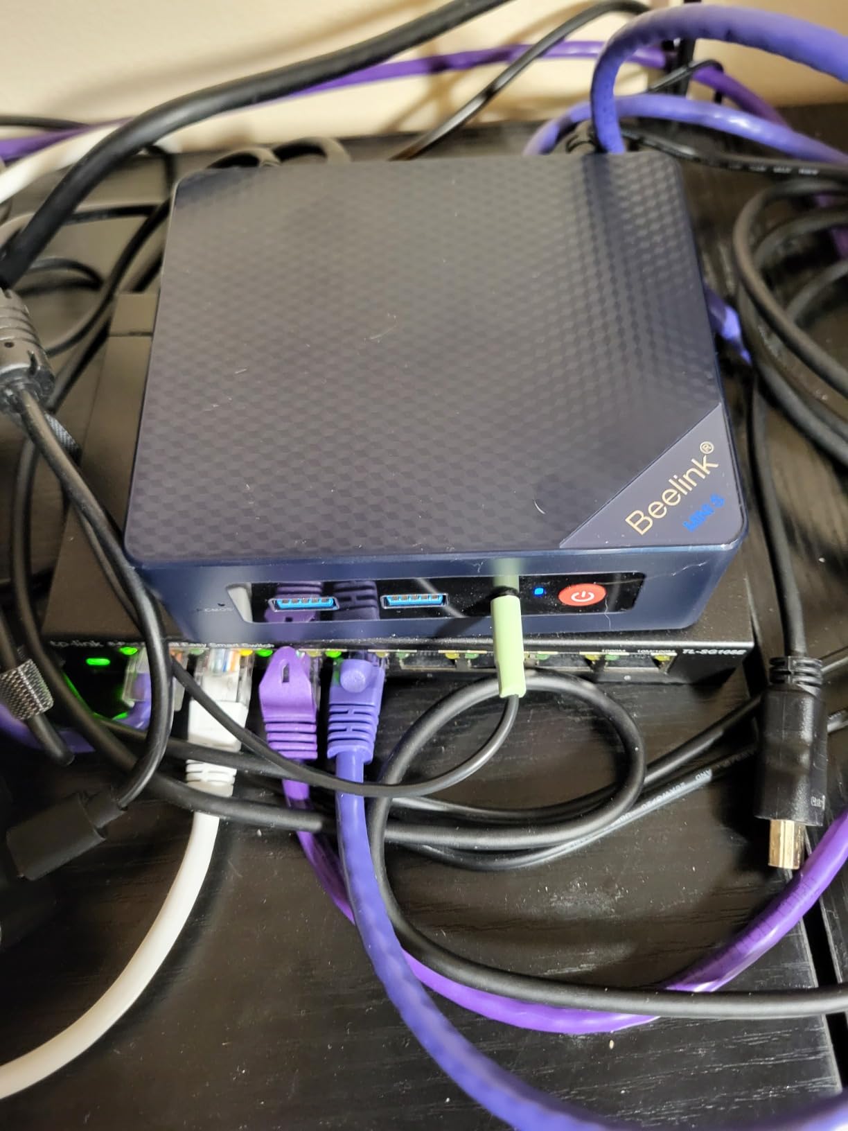 Beelink Mini PC, Mini S12 Intel N95 3.4GHz, 8GB DDR4 RAM 480GB SSD customer photo 1