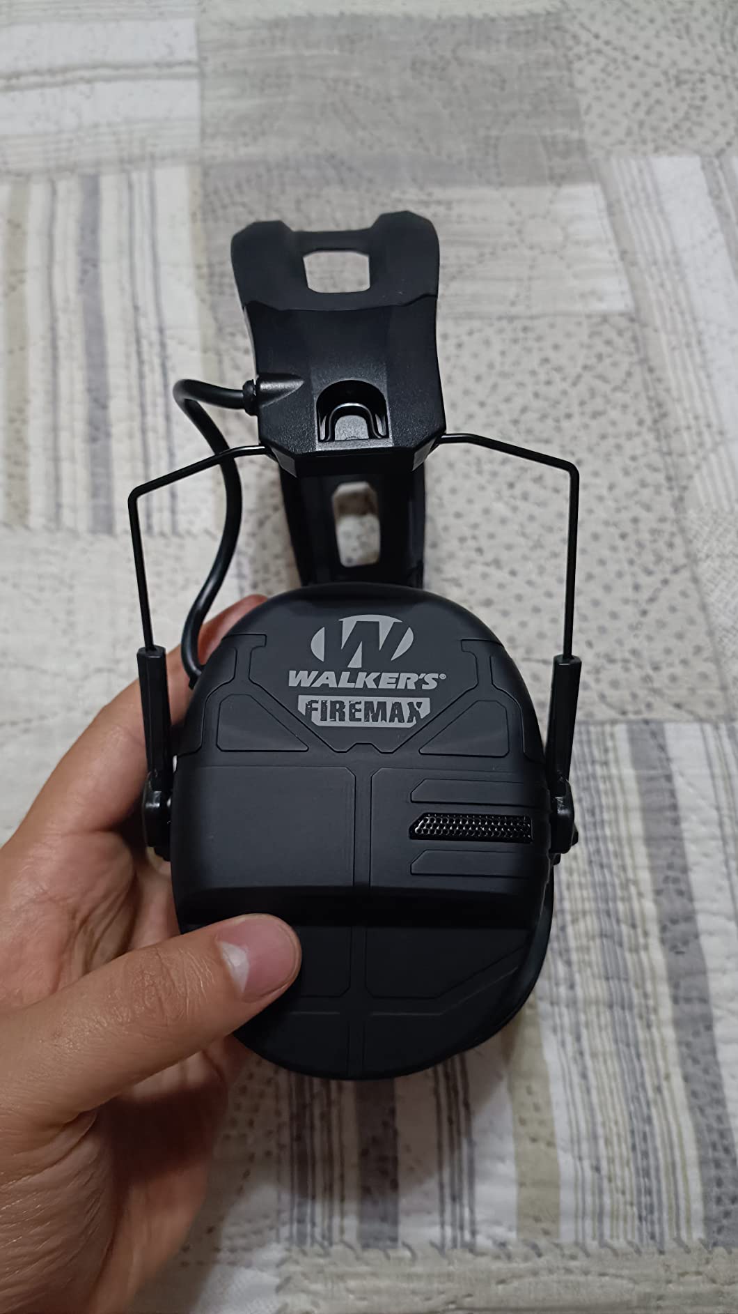 Walker's Rechargeable Lightweight FireMax Electronic Slim Low Profile Hearing Protection Earmuffs customer photo 2