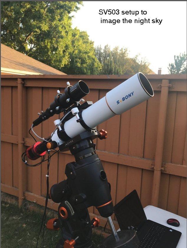 SVBONY SV503 Telescope for Adults High Powered, 102mm F7 Extra Low Dispersion Achromatic Refractor OTA, Dual-Speed Focuser, Refractor Telescope for Planets Deep Sky Astrophotography & Visual Observation customer photo 2