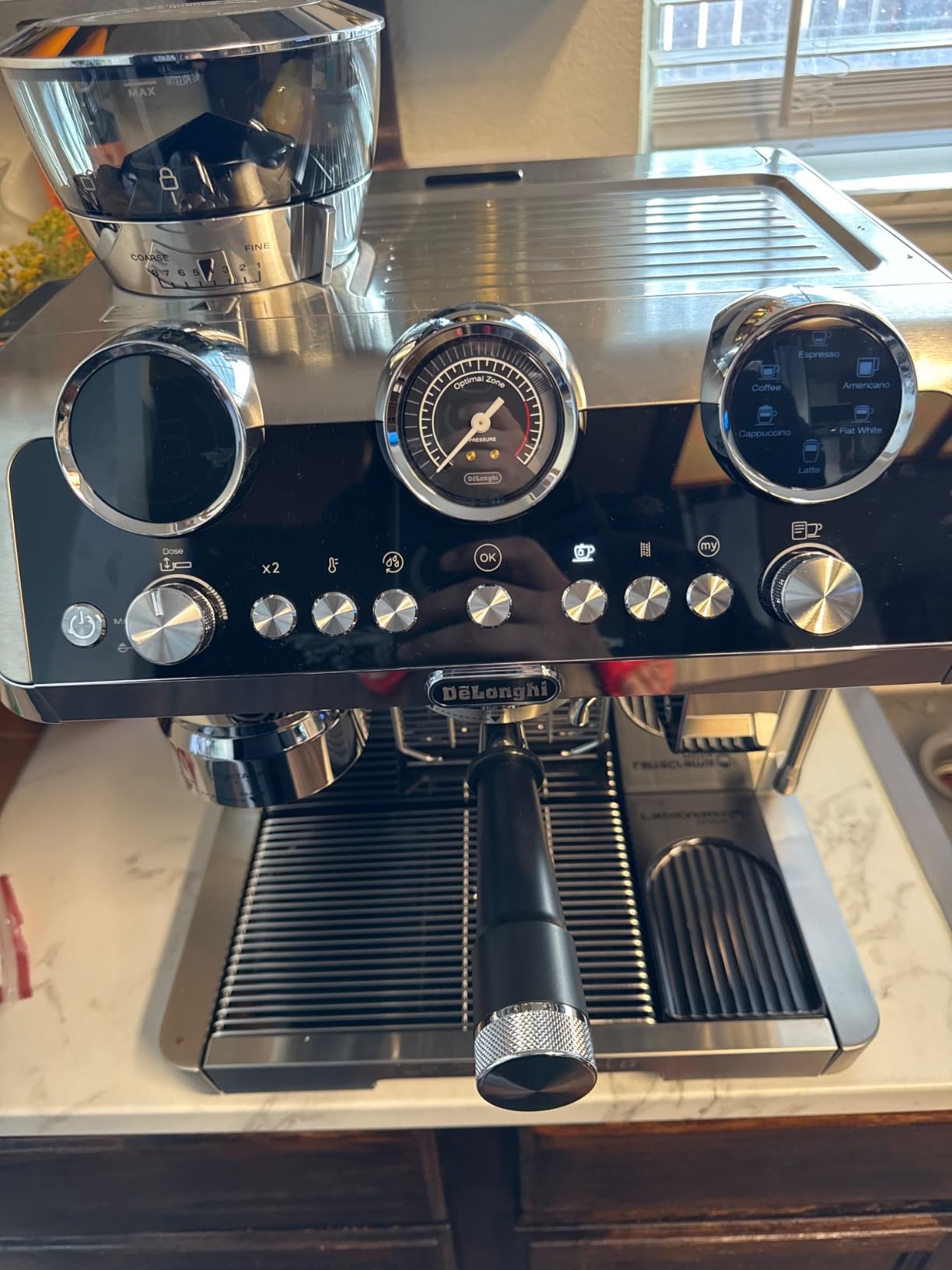 EC9665M La Specialista Maestro Espresso Machine, Stainless Steel, Silver, Black customer photo 2