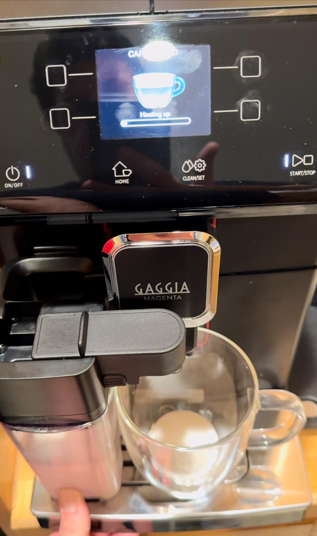 Gaggia Magenta Prestige Super-Automatic Espresso Machine, Black customer photo 2