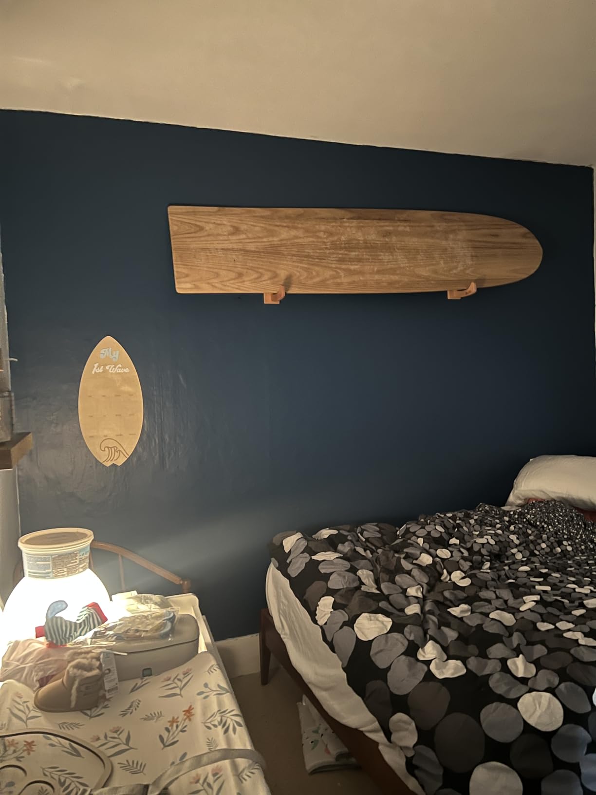TWO STONES Surfboard Racks for The Wall, Surfboard Rack Hanger Works as a Shortboard, Skimboard & Longboard Hanger or Stand Indoor or Outdoor customer photo 1