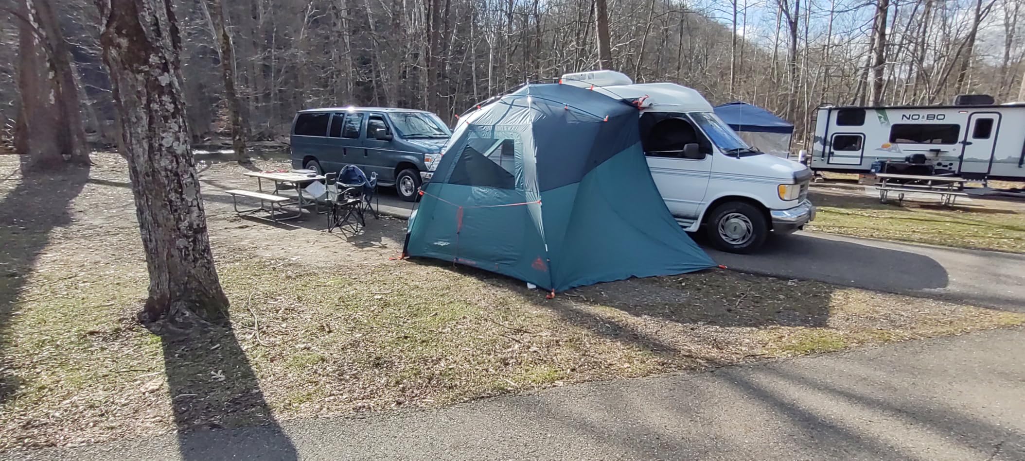 Kelty Highroads Overlanding Shelter - Universal Mount Car Camping Tent with Large Zippered Entry, Aluminum Frame, Adjustable Walls and Windows, UV Protection, Rainproof, Stuff Duffel Included, 2024 customer photo 1