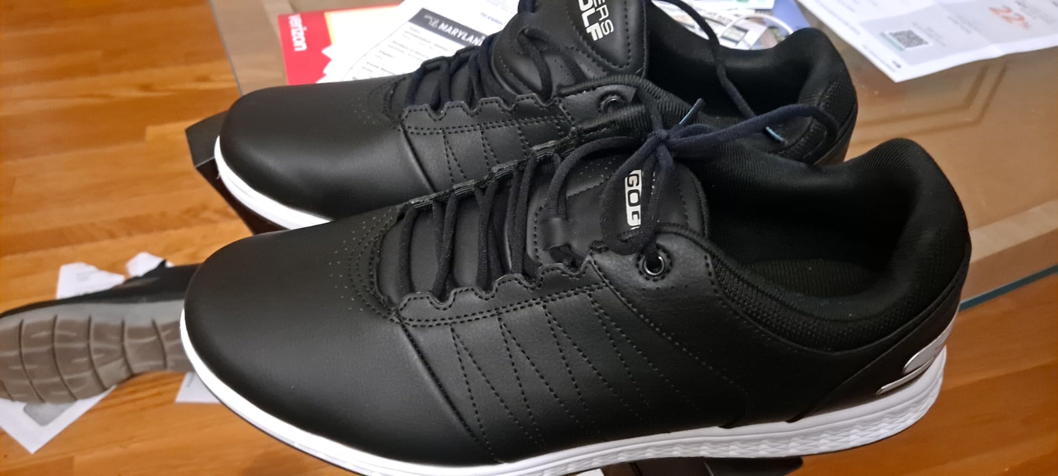 Adidas Men's Pivot Spikeless Golf Shoe customer photo 1