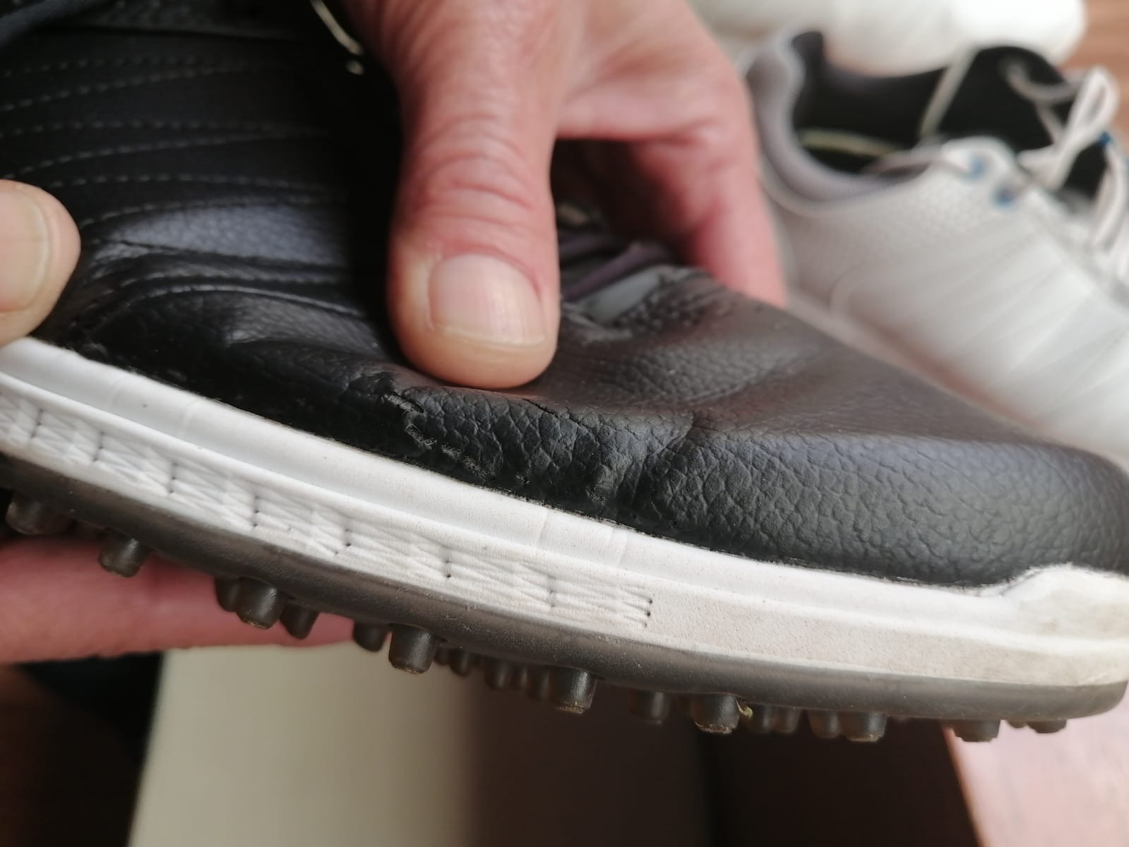 Adidas Men's Pivot Spikeless Golf Shoe customer photo 2