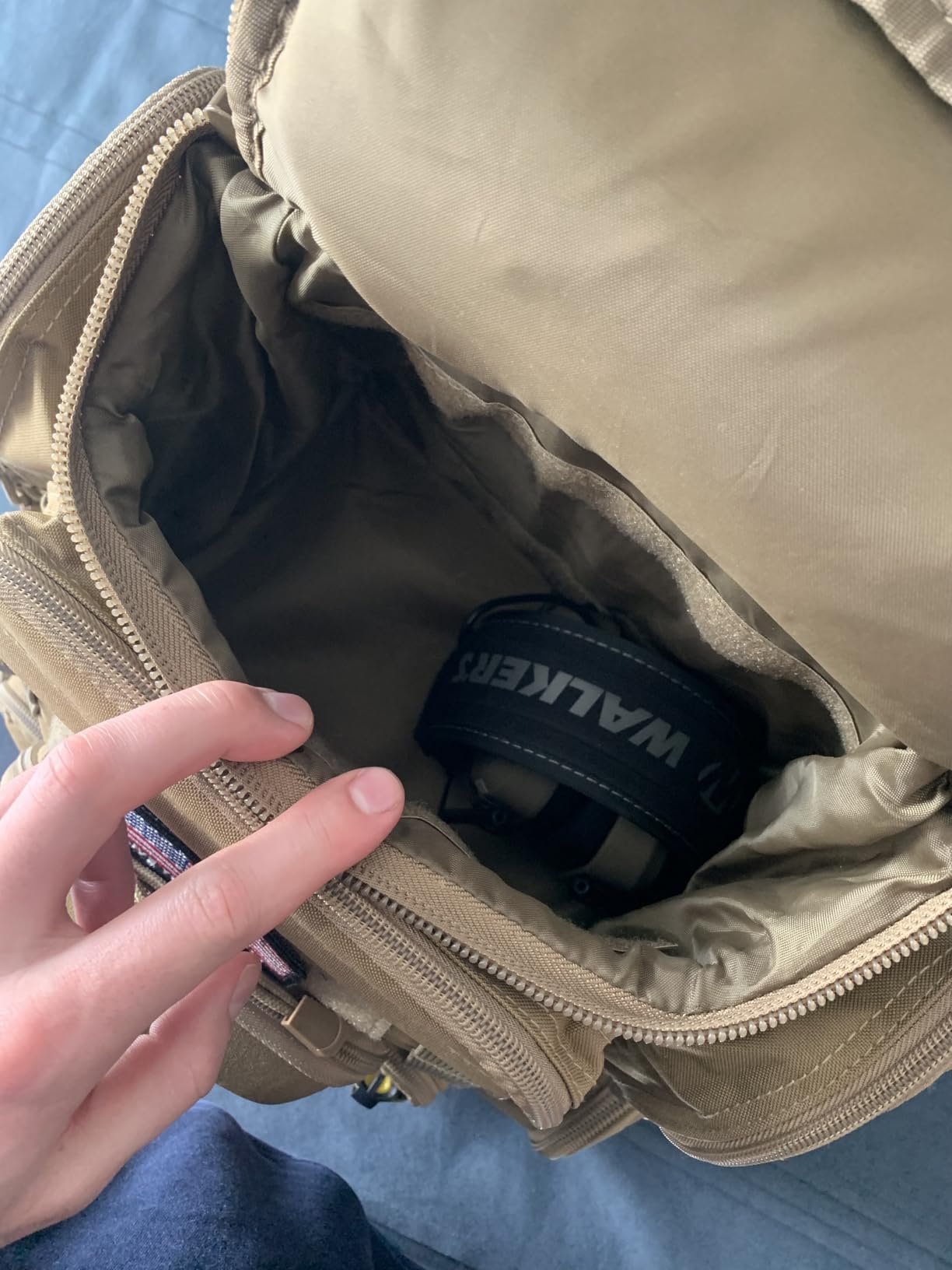 TIDEWE Tactical Range Backpack with Removable Divider, Handgun Backpack with 4 Pistol Case, Range Bag with Hard Glasses Case customer photo 1