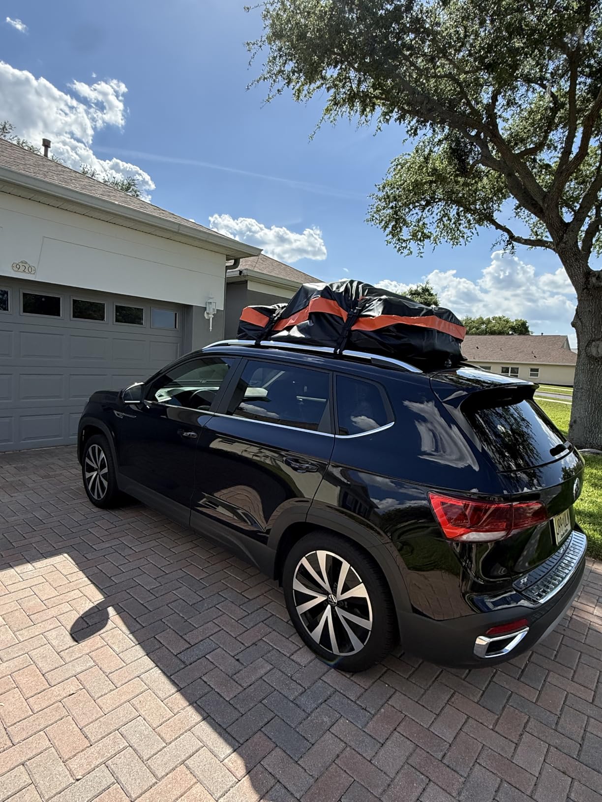 Car Rooftop Cargo Carrier Bag, 21 Cubic Feet 100% Waterproof Heavy Duty 840D Car Roof Bag customer photo 1