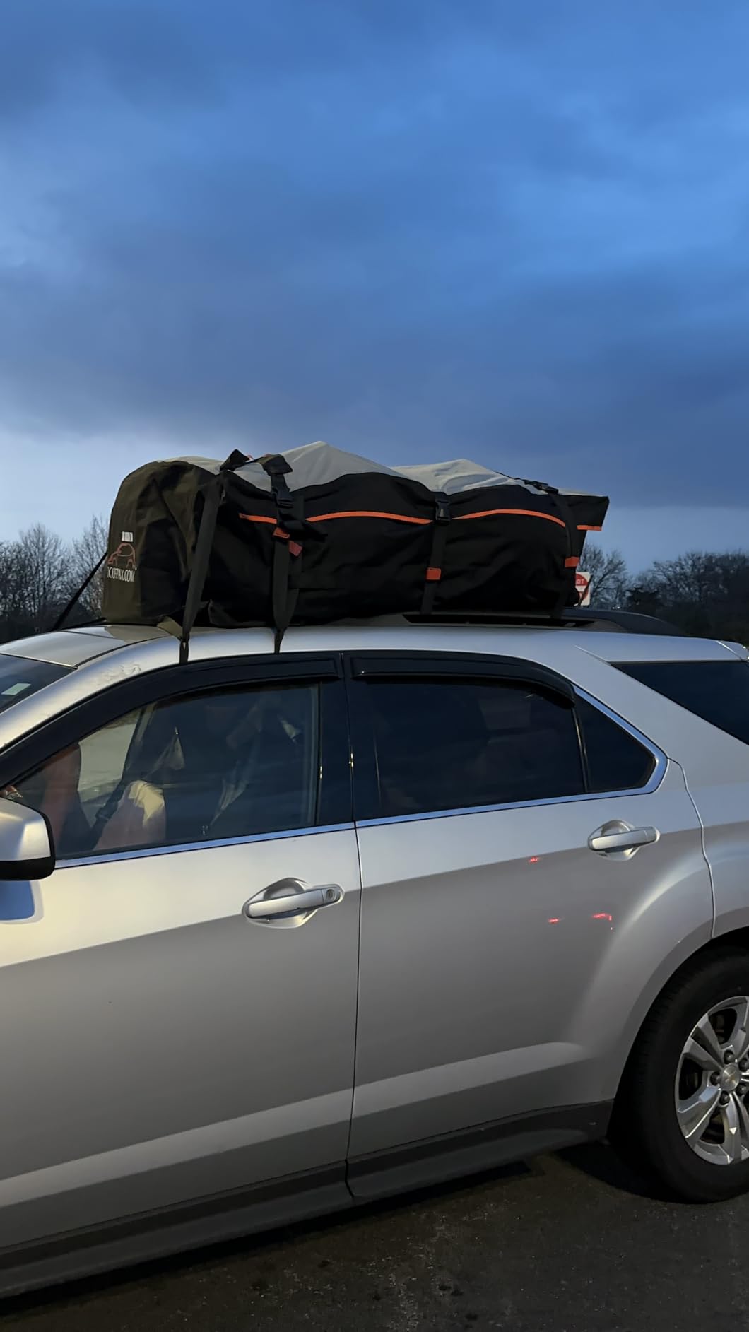 RoofPax 23 cft. Extra Waterproof Rooftop Cargo Carrier Bag, Double Weatherproof Zippers customer photo 2