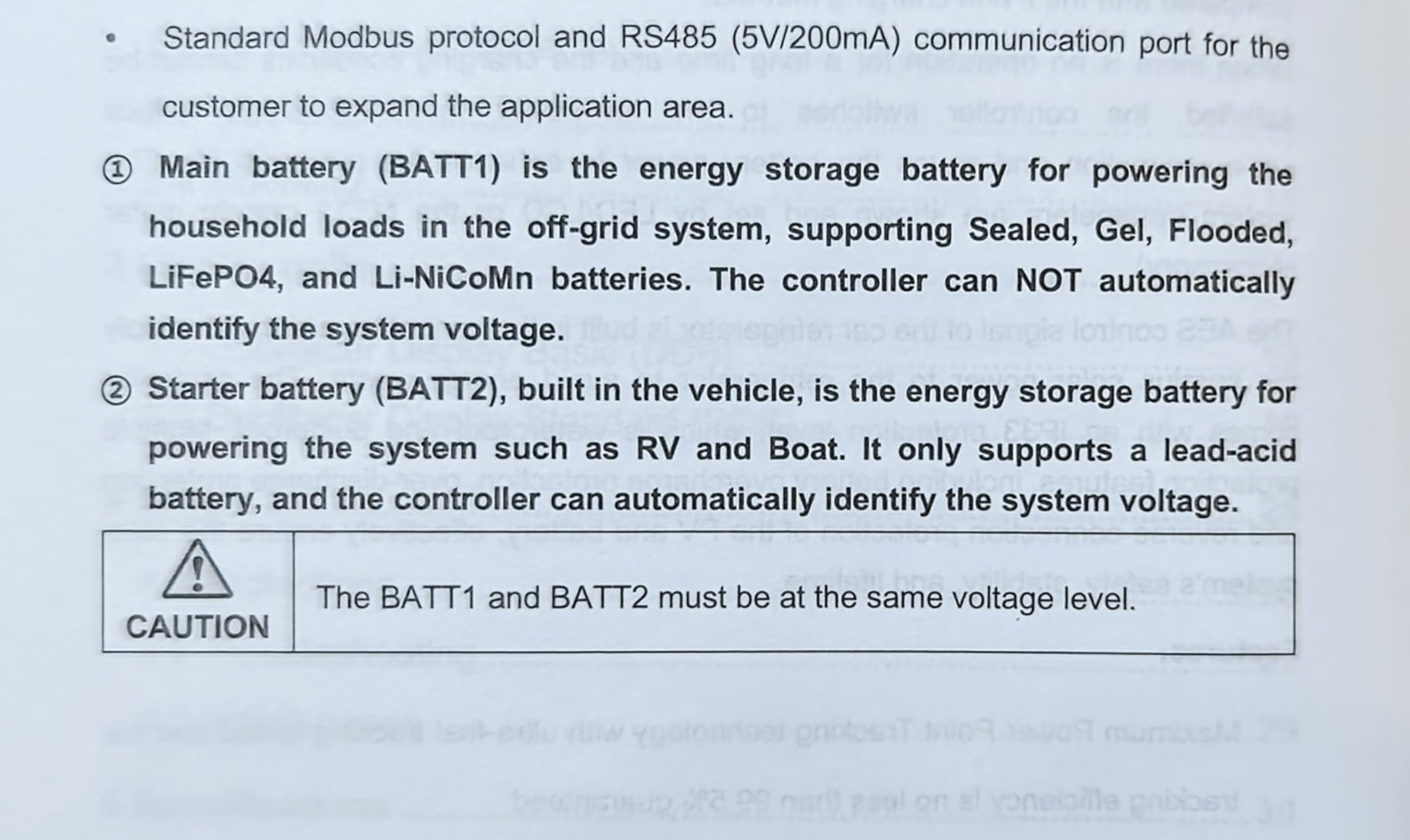 EPEVER 30A MPPT Dual Battery Solar Charge Controller 12V/24V Auto Max. PV 100V DuoRacer 30 Amp Controller for RV Camper Caravan Boat Trailer fit for Sealed, Gel, Flooded, Lithium Battery customer photo 1