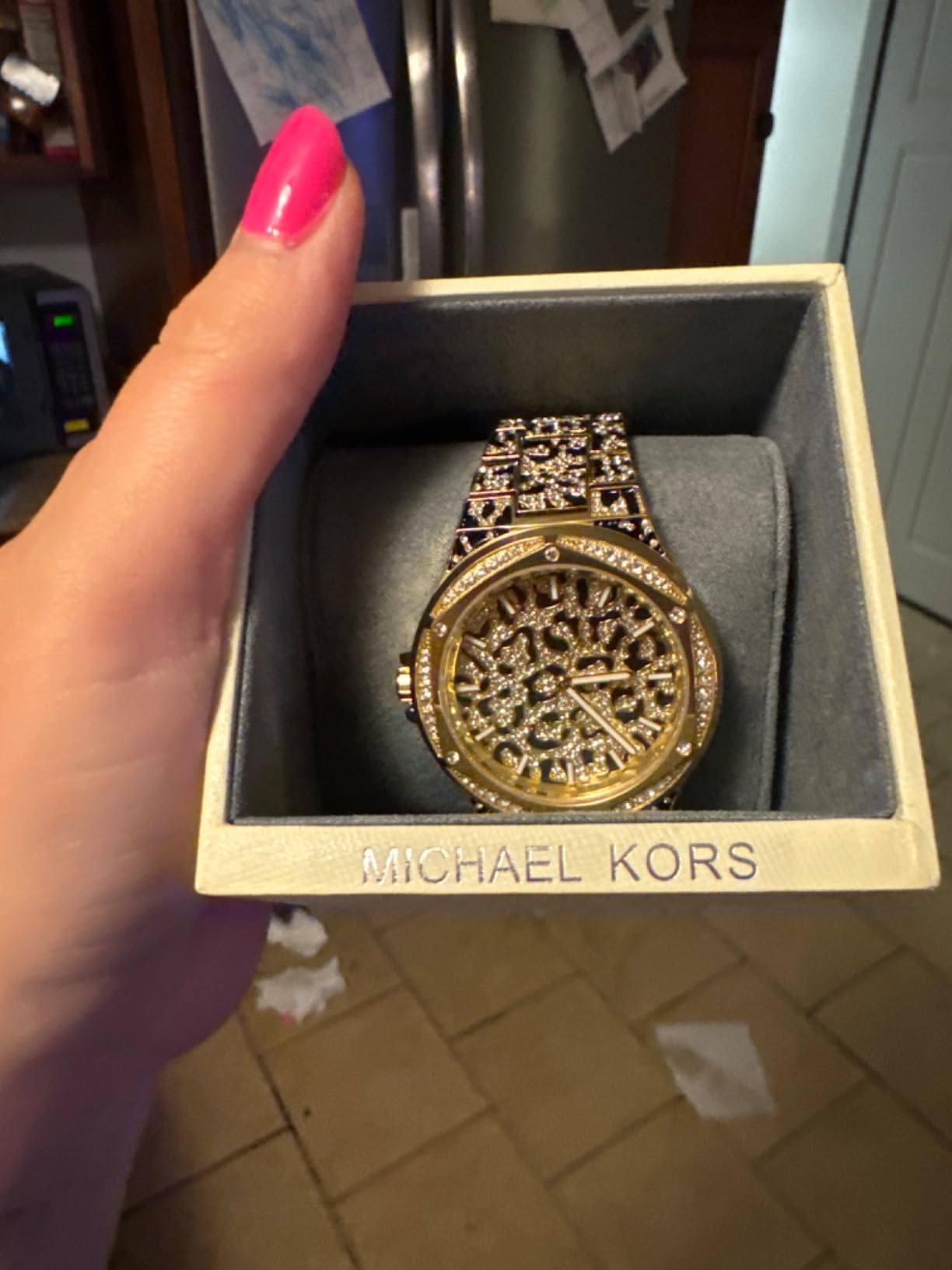 Michael Kors MK7278 - Lennox 3-Hand Women's Watch customer photo 2