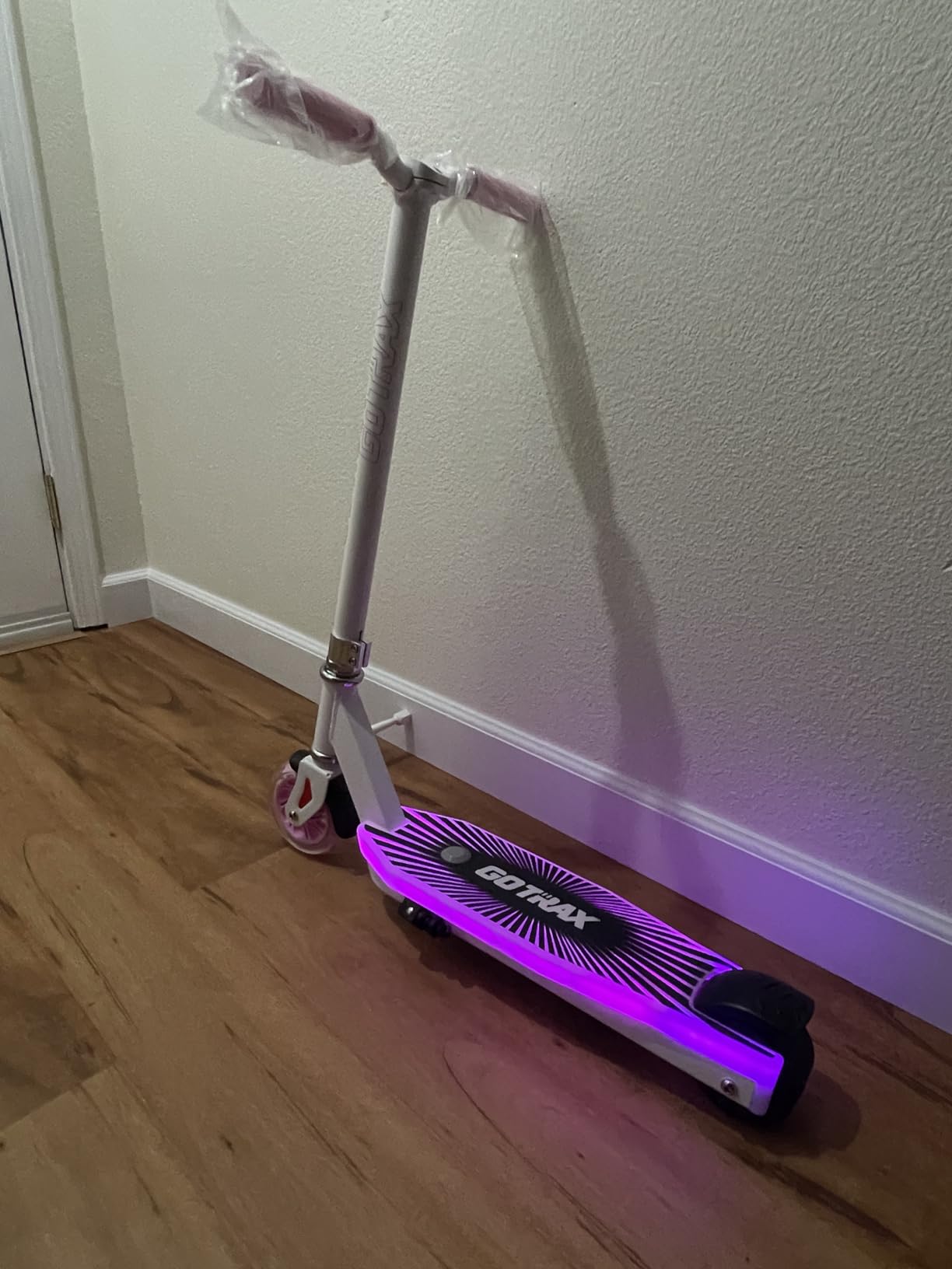 GOTRAX Scout Pro Electric Scooter for Kids, Max 3 Mile Range, 6 Mph Speed by 80W Motor and Thumb Control, 5