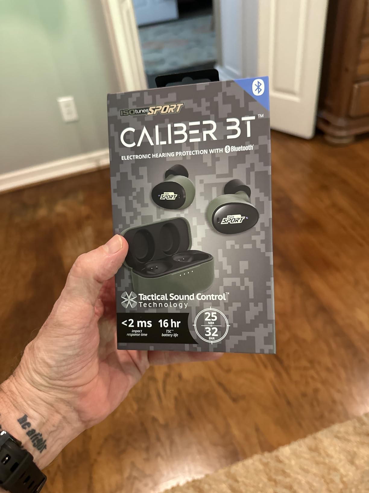ISOtunes Sport Caliber BT Shooting Ear Protection - Bluetooth Ear Buds with 25 dB NRR customer photo 2