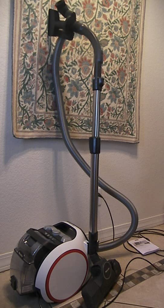 Miele Boost CX1 PowerLine Bagless Canister Vacuum Cleaner, Lotus White customer photo 2