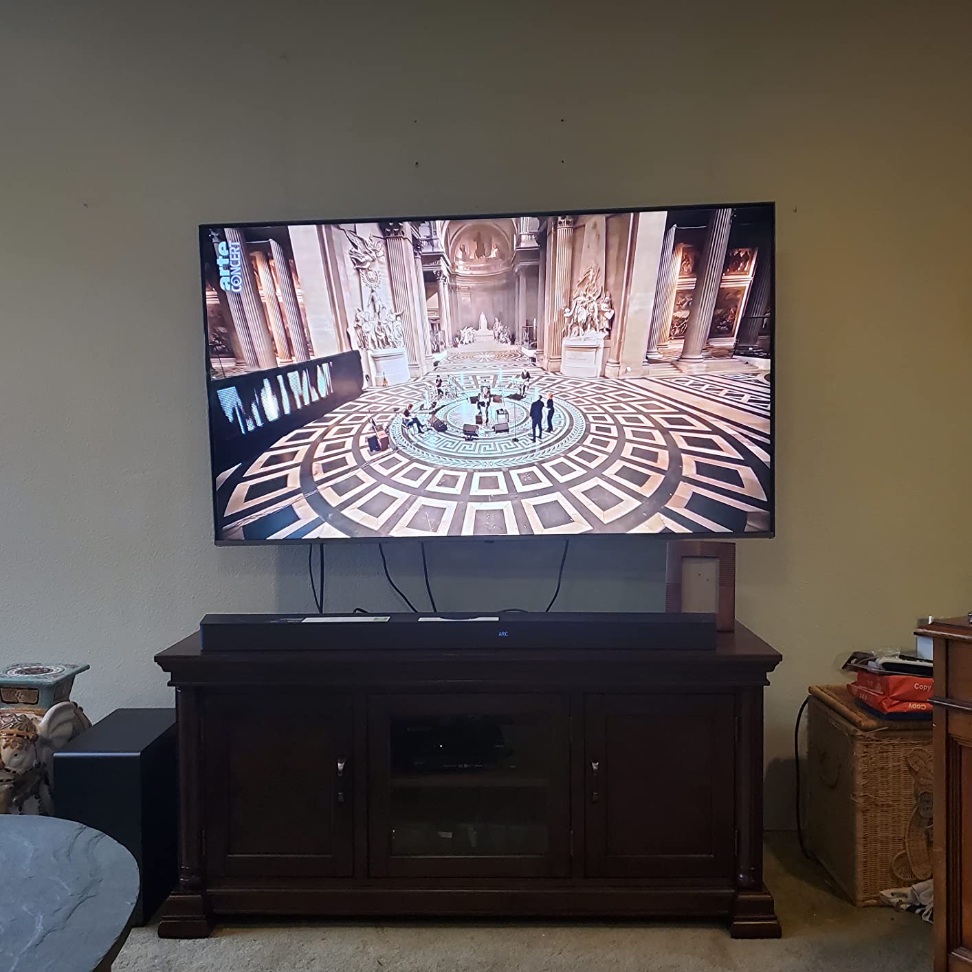 LG S80QR 5.1.3ch Sound bar with 4ch Rear Speakers, Center Up-Firing, Dolby Atmos DTS:X, Works with Airplay2, Spotify HiFi, Alexa, High-Res Audio, Synergy TV, Meridian customer photo 2