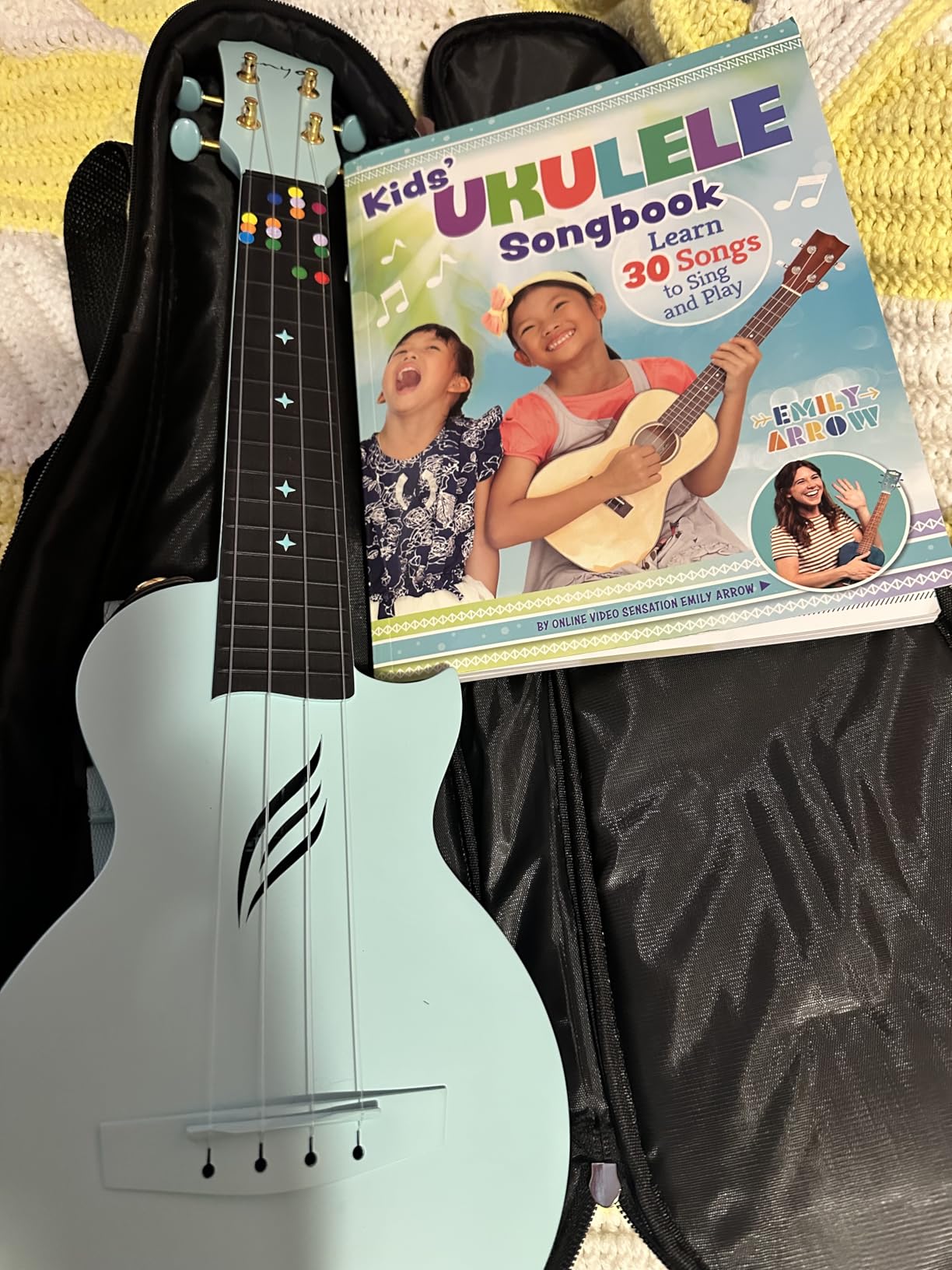 Enya Tenor Ukulele 26 Inch Carbon Fiber Cutaway Travel Ukelele for Adult with Beginner Bundle Kit Including Case, Strap, Capo and Strings (Nova U Pro Black) customer photo 2