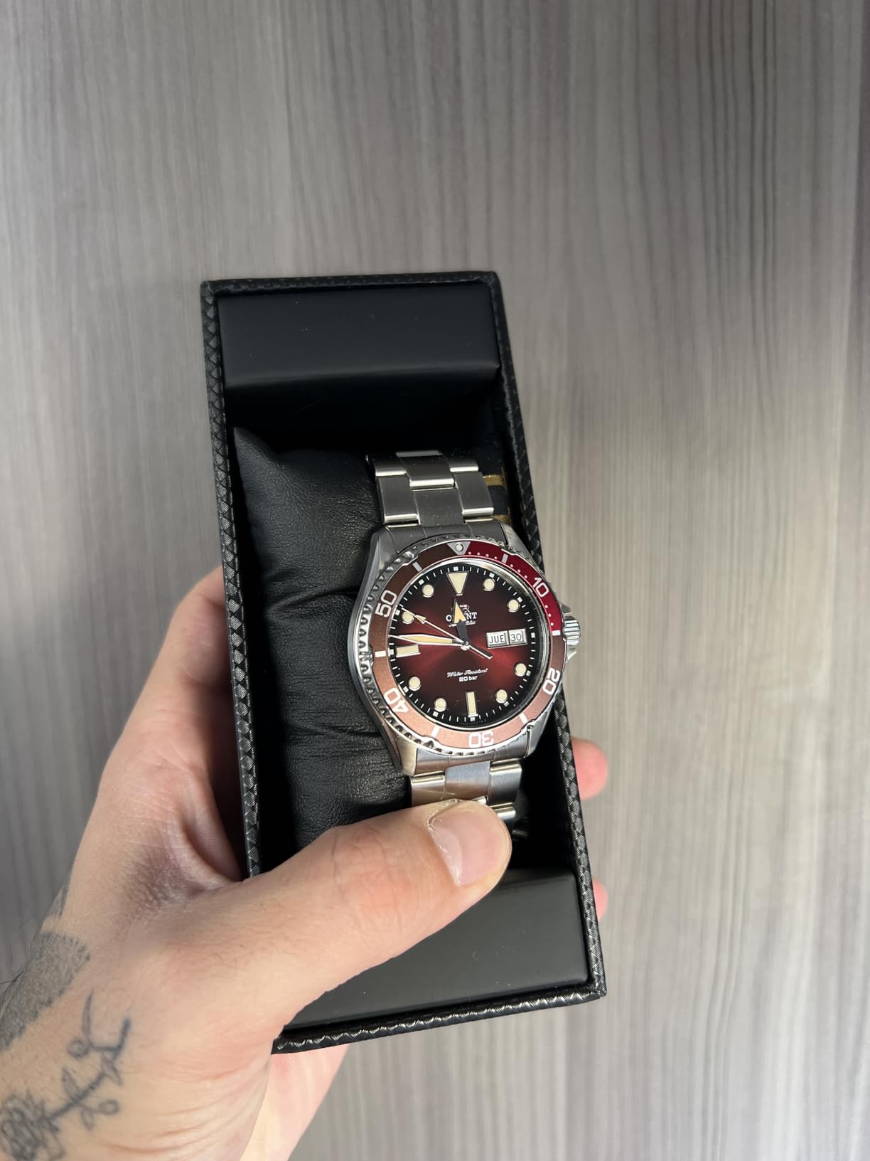 Orient Kamasu RA-AA08 Automatic/Hand-Winding Movement, 41.8mm, Sapphire Crystal, 200m Diver Style Watch customer photo 2
