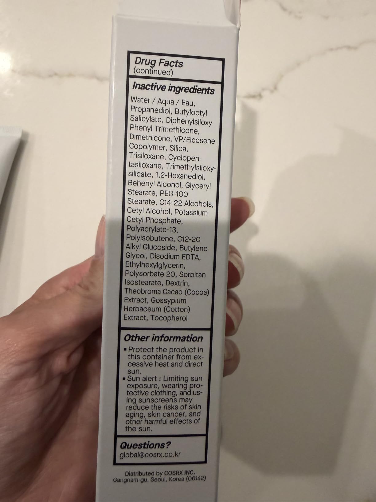 COSRX Vitamin E Sunscreen for Oily Skin SPF 50, Natural Glow Face Sunscreen, Lightweight, Non-Sticky, No White Cast, Hydrating, Beach Essentials, Summer Travel Essentials, Korean Skincare, 1.69 fl oz customer photo 2