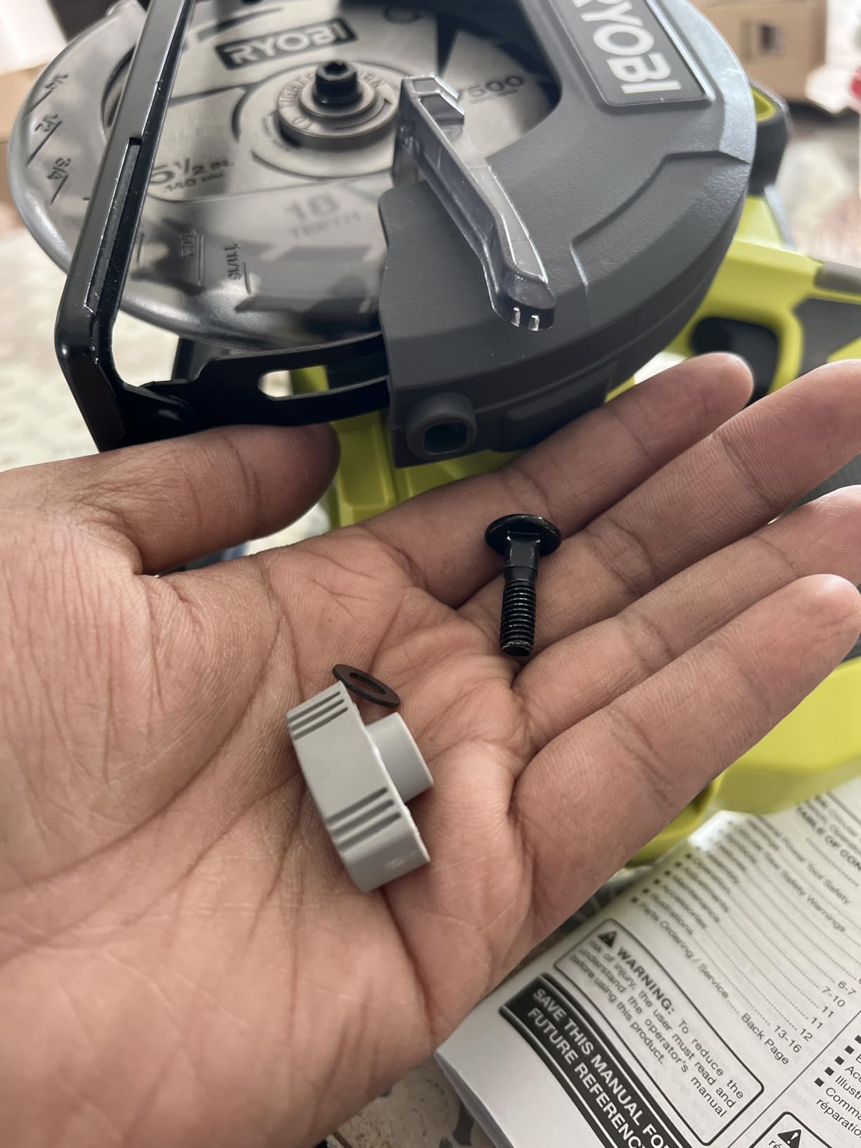 ONE+ 18V Cordless 5 1/2 in. Circular Saw Tool ONLY customer photo 1