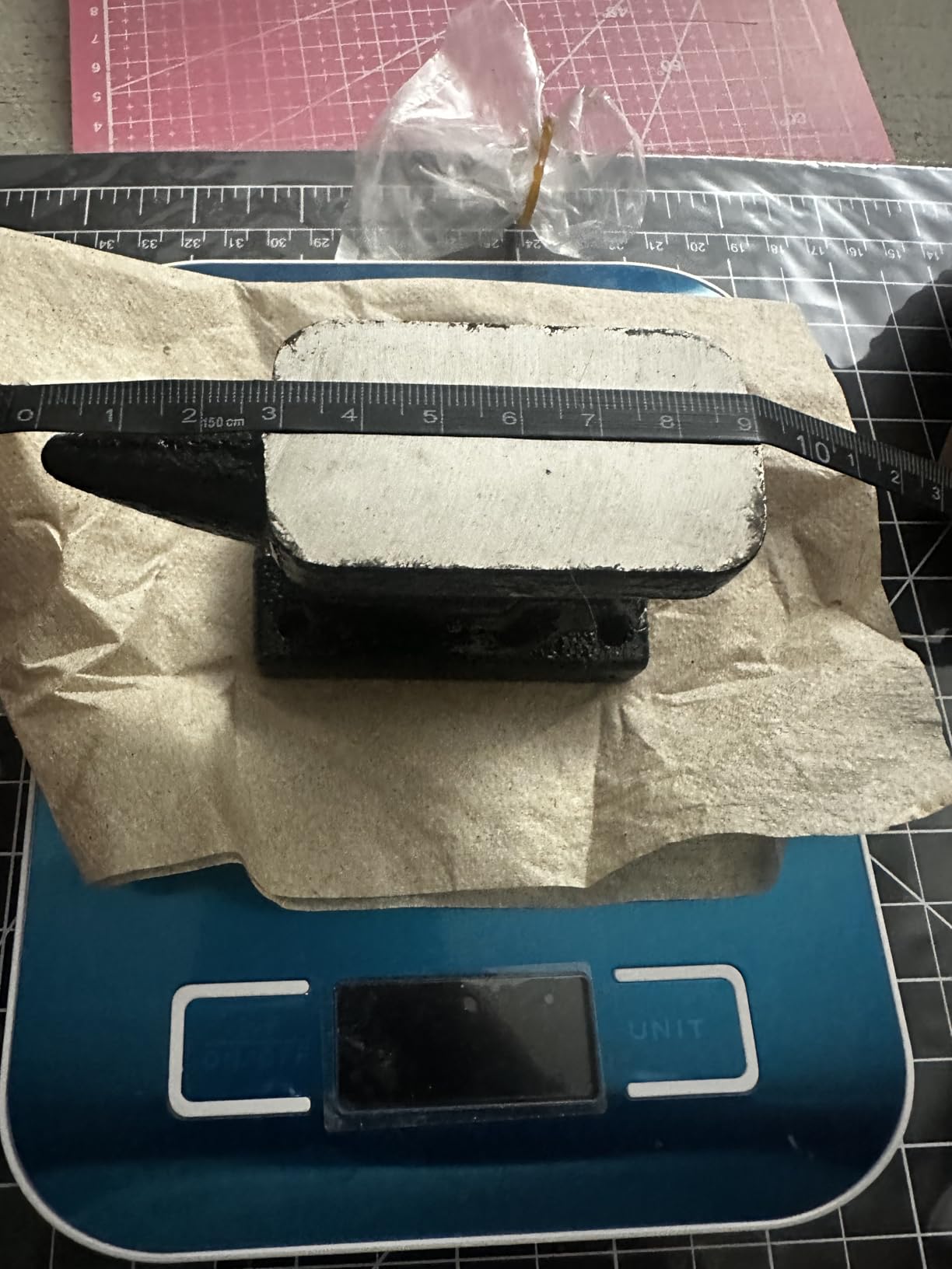 Iron Horn Anvil Bench Block, Small Iron Single Horn Base Jeweler Blacksmith Tool, Metal Stamping Hammer for Jewelry Making customer photo 2