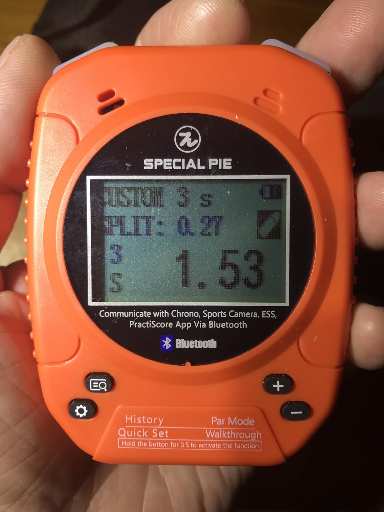 Indesign Shot Timer with Belt Clip - 2025 Upgraded Shot Timer for Shooting Competition, Bluetooth Connect, Ideal for IPSC, IDPA, USPSA customer photo 1