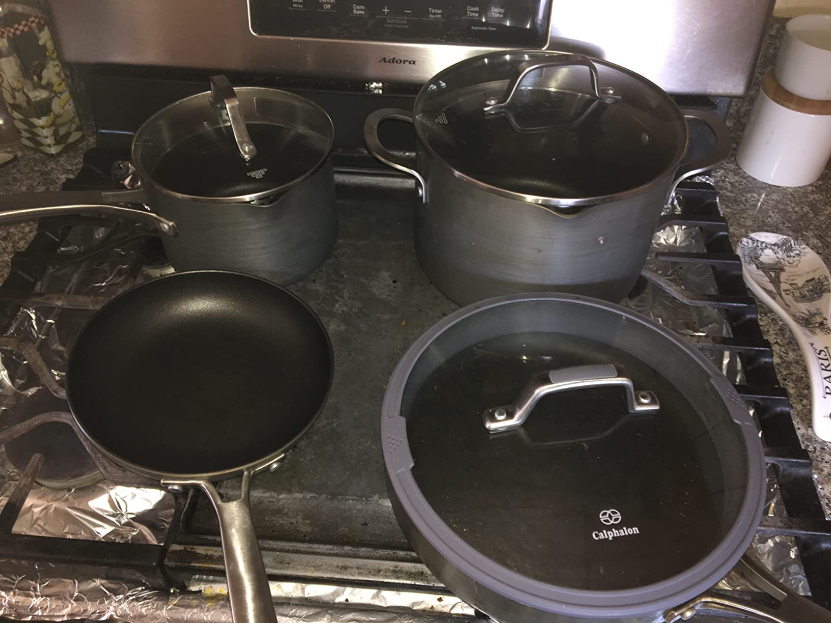 Calphalon Classic Hard-Anodized Nonstick Cookware with No-Boil-Over Inserts customer photo 2