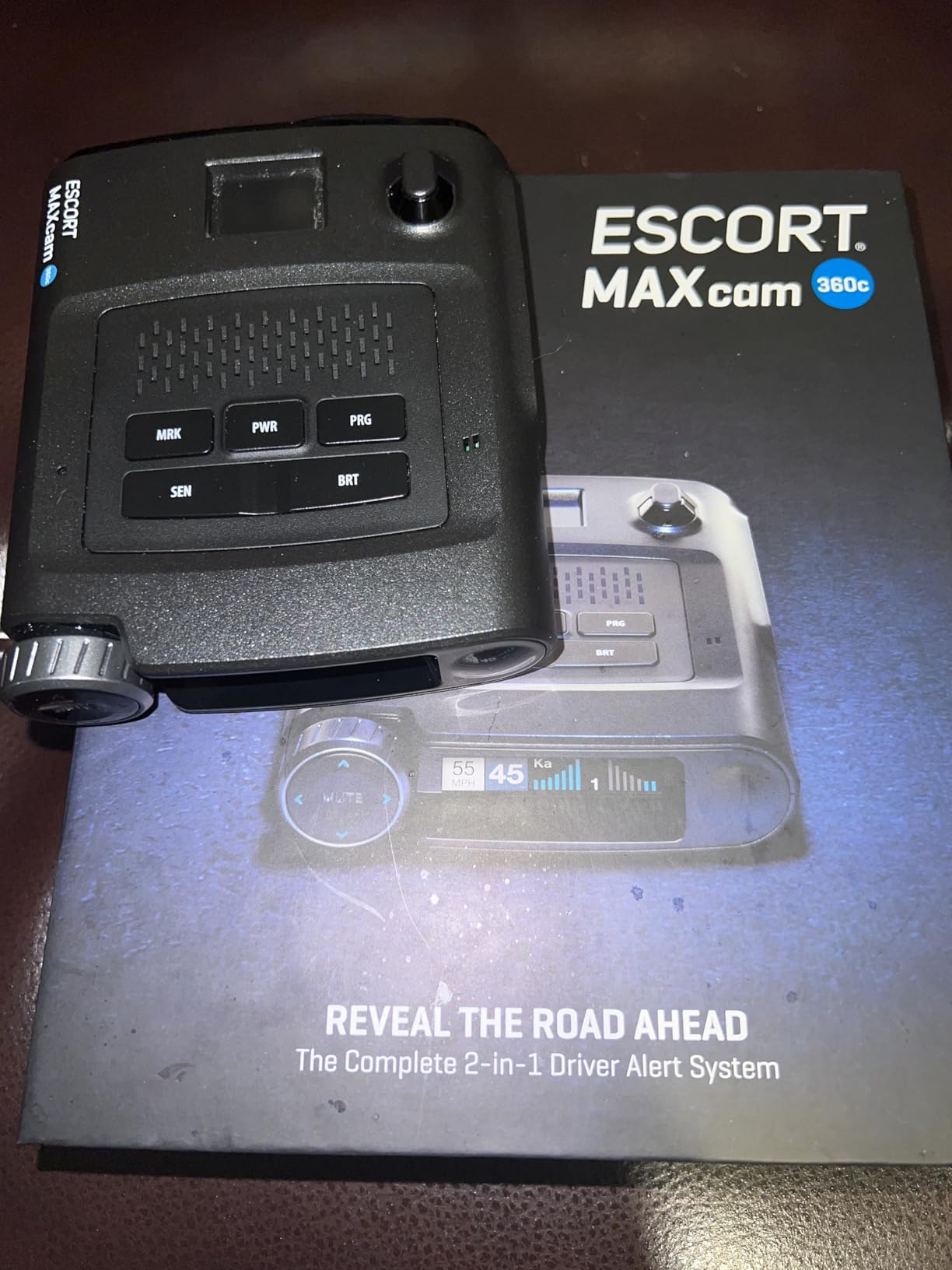 Escort MAXcam 360c Laser Radar Detector and Dash Camera - Great Range, 360° Protection, Shared Alerts, Incident Reports, Apple CarPlay and Android Auto Compatible, 16GB SD Card Included customer photo 2