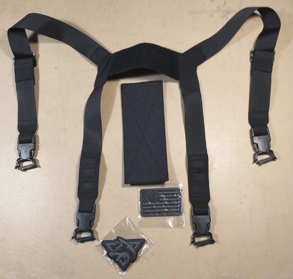 WYNEX Tactical Chest Rig Pack for Men, Running Chest Bag with Front Loop Recon Chest Rigs for Hiking Outdoor EDC customer photo 2