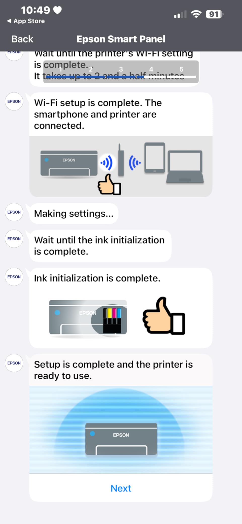 Epson WorkForce WF-2960 Wireless All-in-One Printer with Scan, Copy, Fax, Auto Document Feeder, Automatic 2-Sided Printing, 2.4